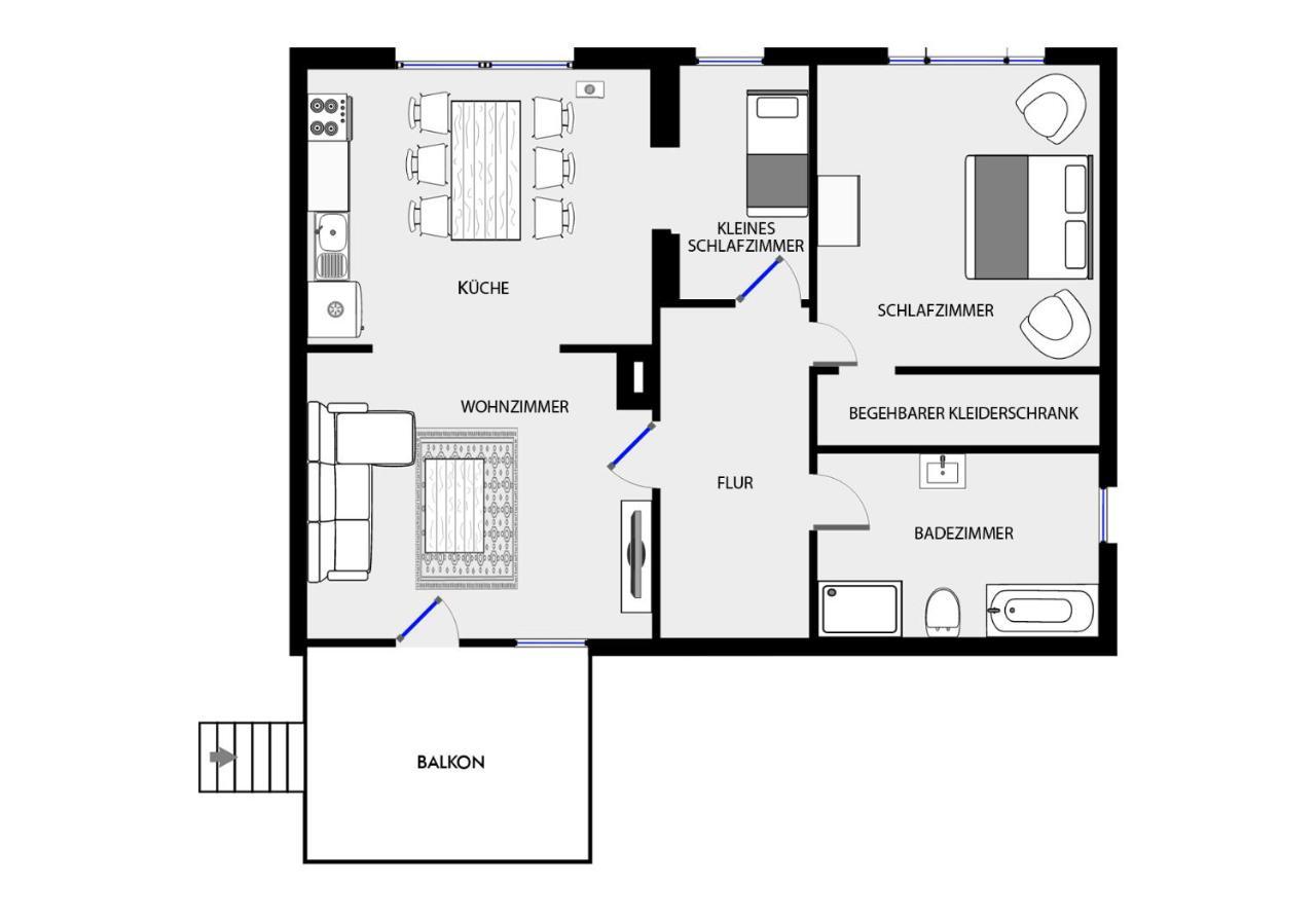 Ferienwohnung Zur Alten Ziegelei Bad Emstal 외부 사진